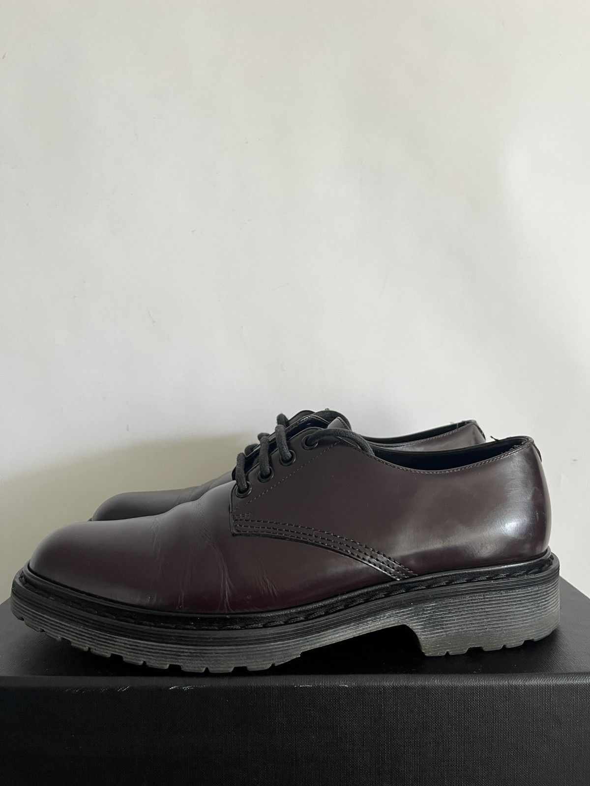 Hedi Slimane × Saint Laurent Paris FW15 Saint Laurent Paris Leather Military Dr Martens Slimane Size US 9 / EU 42 - 8 Thumbnail