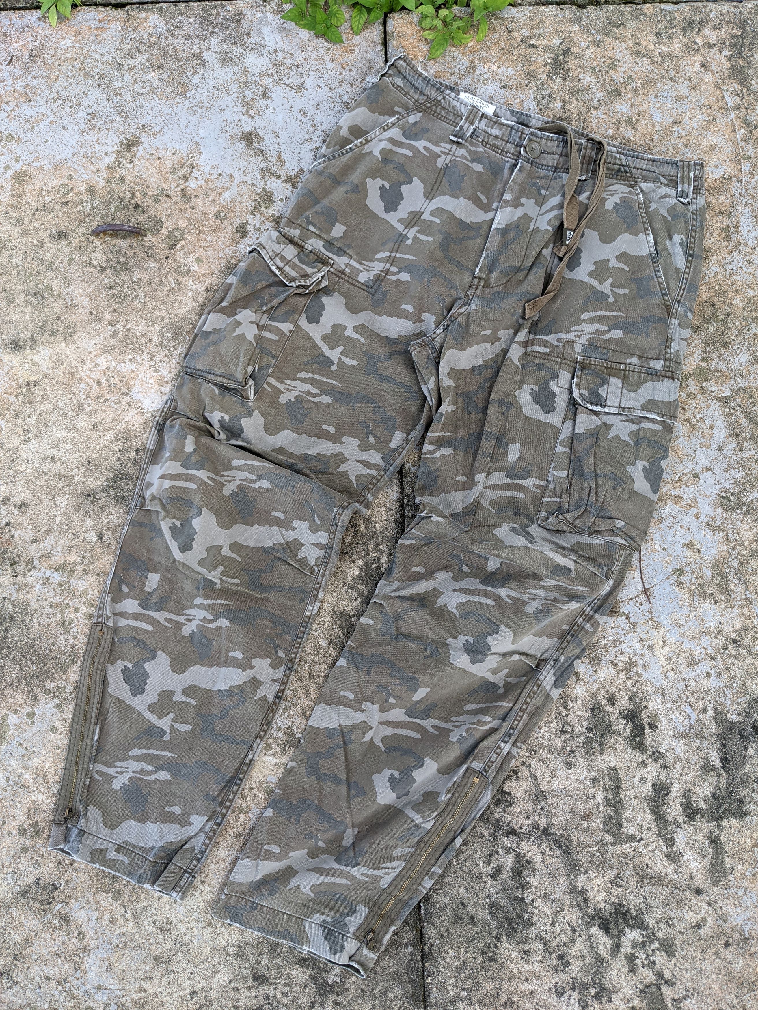 image of Steals Real Crush Drawsting Cargo Pant in Camo, Men's (Size 35)