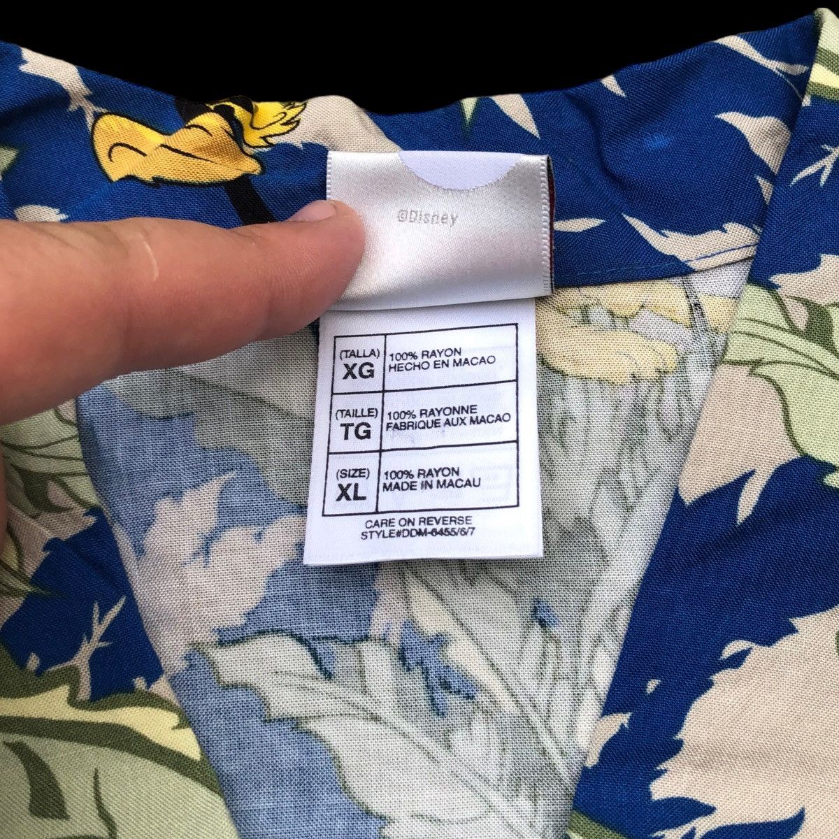 Disney Vintage Disney Mickey Donald Goofy Pluto Hawaiian Shirt XL Size US XL / EU 56 / 4 - 4 Thumbnail
