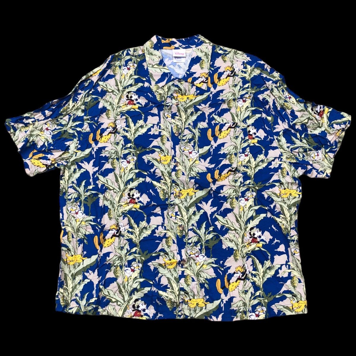Disney Vintage Disney Mickey Donald Goofy Pluto Hawaiian Shirt XL Size US XL / EU 56 / 4 - 1 Thumbnail