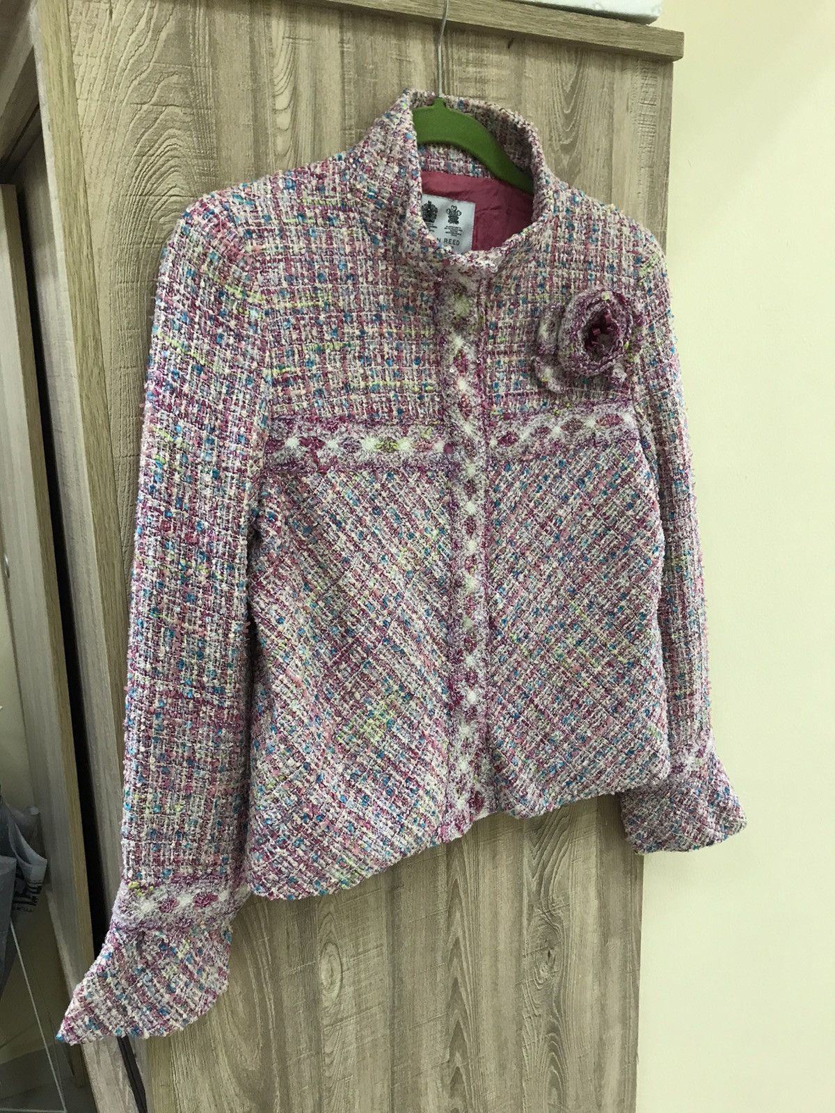 Austin Reed Austin Reed Luxury Tweed Jacket Size M / US 6-8 / IT 42-44 - 11 Thumbnail