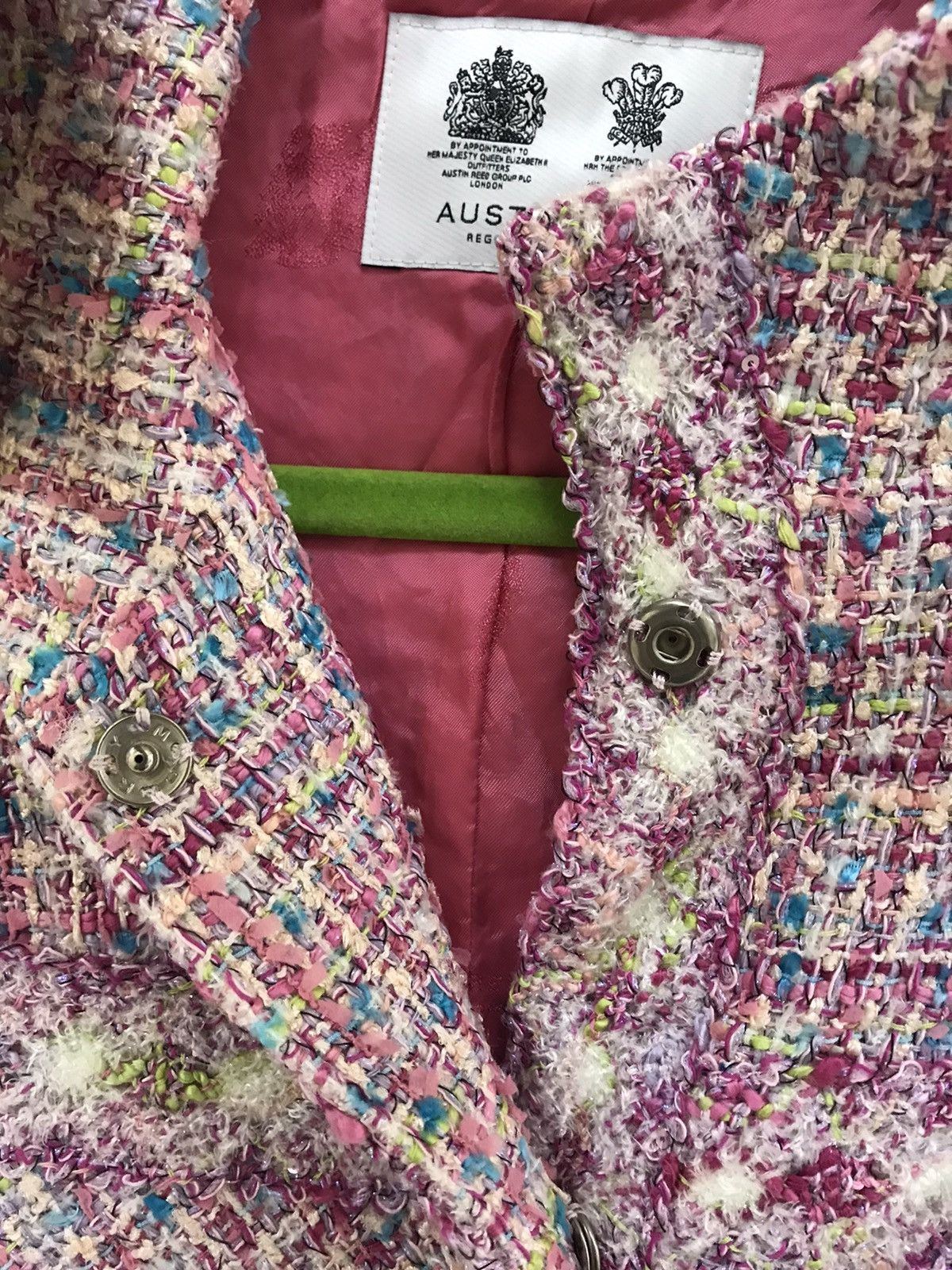 Austin Reed Austin Reed Luxury Tweed Jacket Size M / US 6-8 / IT 42-44 - 12 Thumbnail