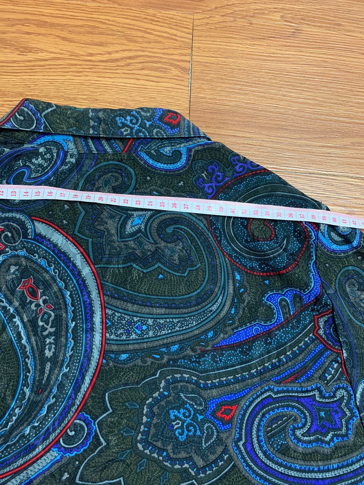 Jean Paul Gaultier Vtg Jean Paul Gaultier Paisley Silk Shirt Size M / US 6-8 / IT 42-44 - 10 Thumbnail