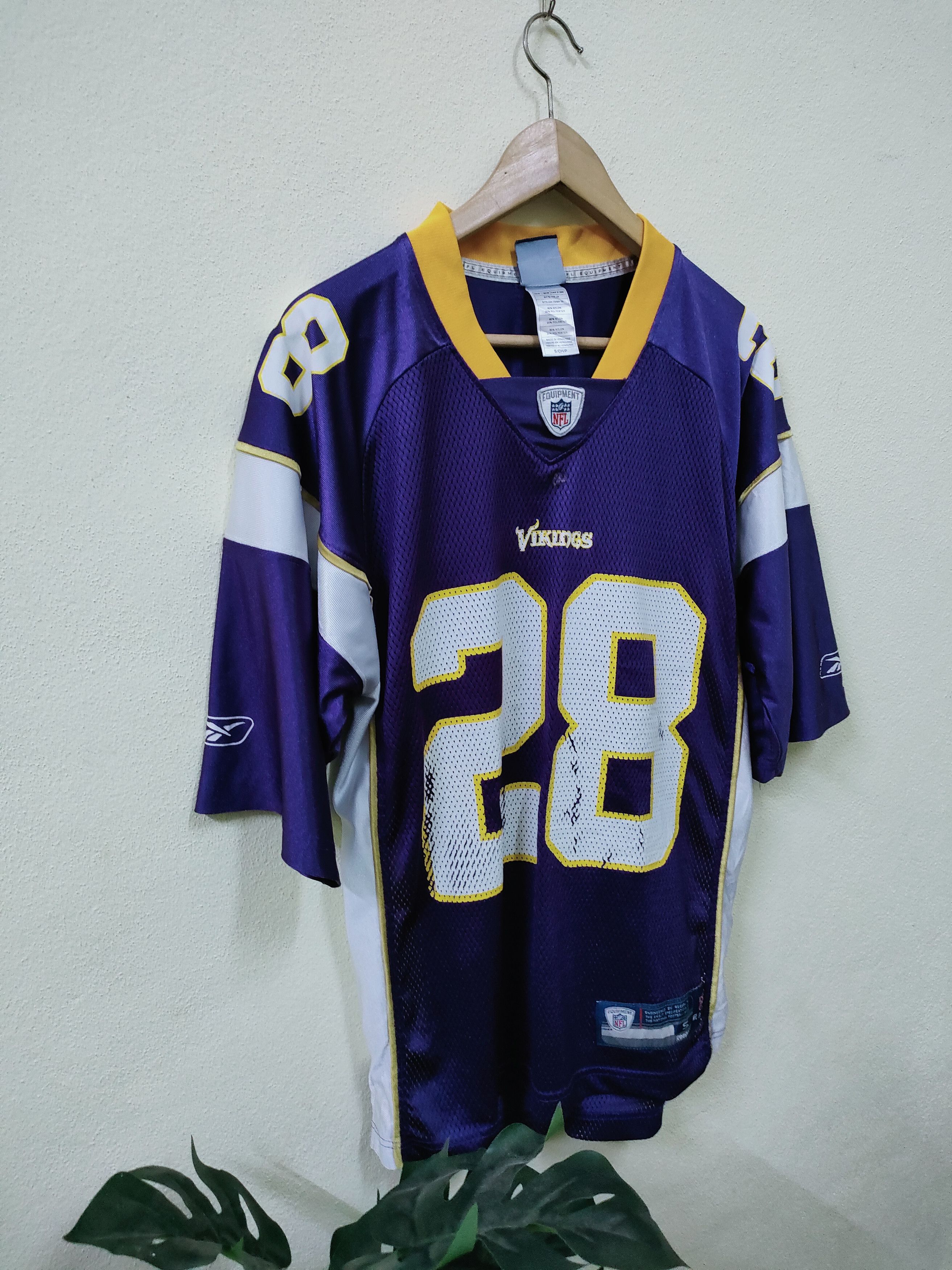 NFL × Reebok Vikings NFL Jersey By Reebok Size US S / EU 44-46 / 1 - 7 Thumbnail