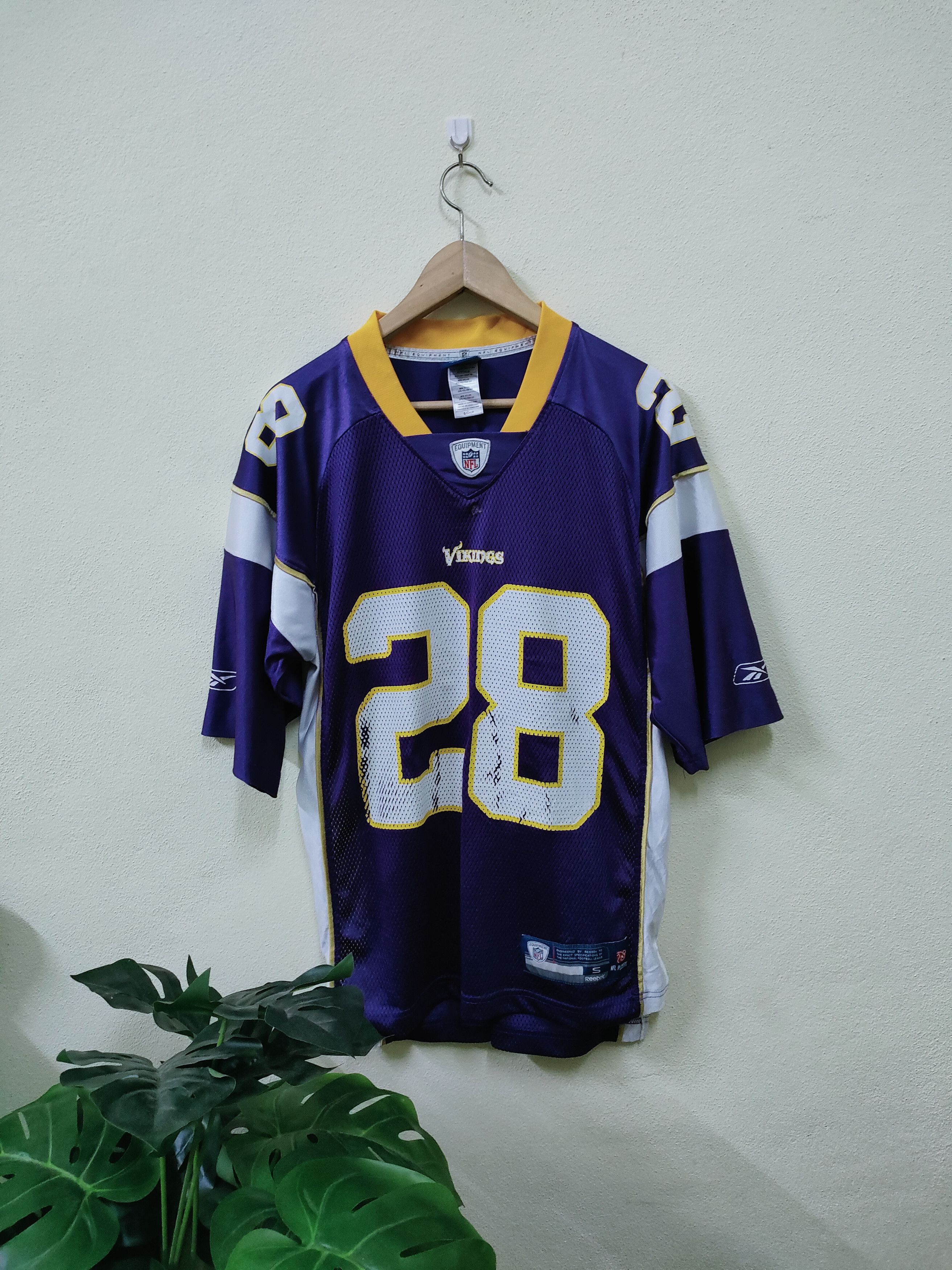NFL × Reebok Vikings NFL Jersey By Reebok Size US S / EU 44-46 / 1 - 1 Thumbnail