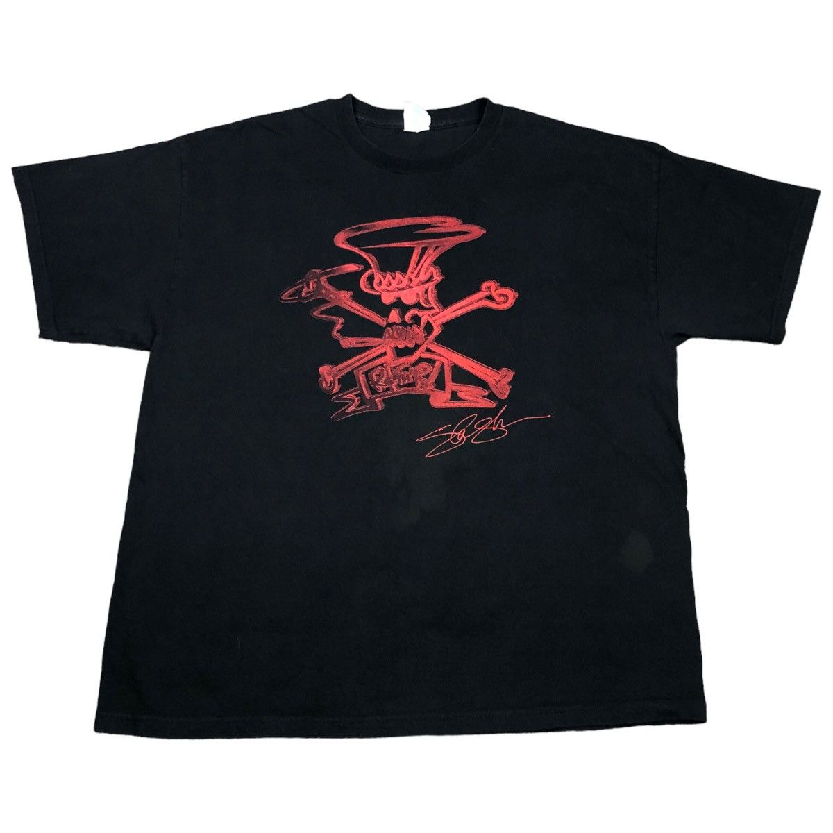 Band Tees × Delta Slash Skull Tophat Signature R&FN’R Band Shirt Adult XL Size US XL / EU 56 / 4 - 1 Thumbnail