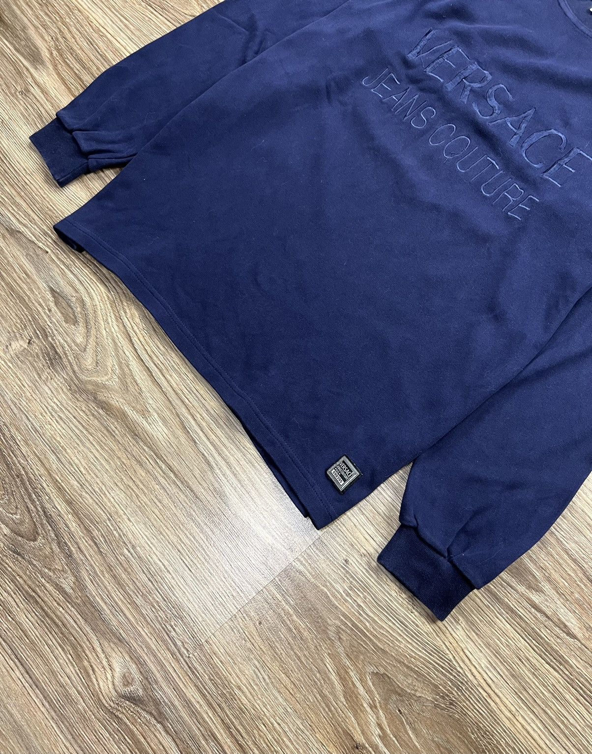 Lucky Brand Vintage Versace Jeans Couture Sweatshirt Size US L / EU 52-54 / 3 - 3 Thumbnail