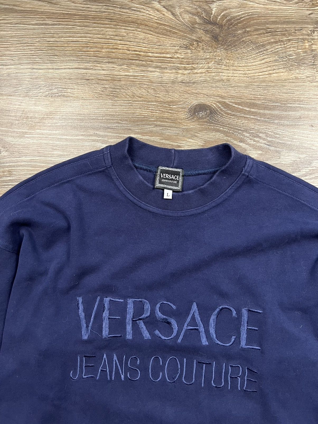 Lucky Brand Vintage Versace Jeans Couture Sweatshirt Size US L / EU 52-54 / 3 - 4 Thumbnail