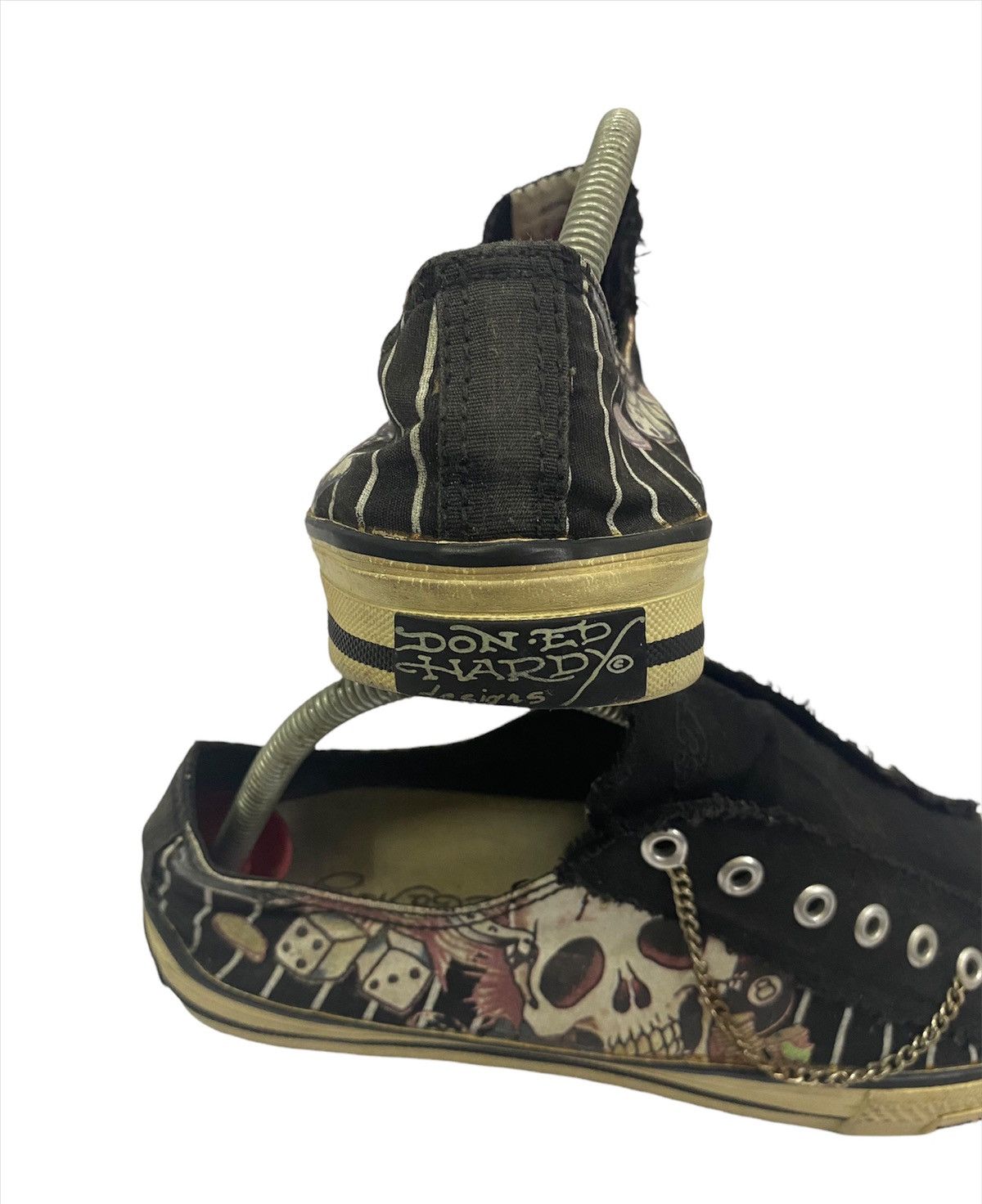 Art Comes First × Ed Hardy × Vintage Ed Hardy Skull Shoes Size US 9 / EU 42 - 6 Thumbnail