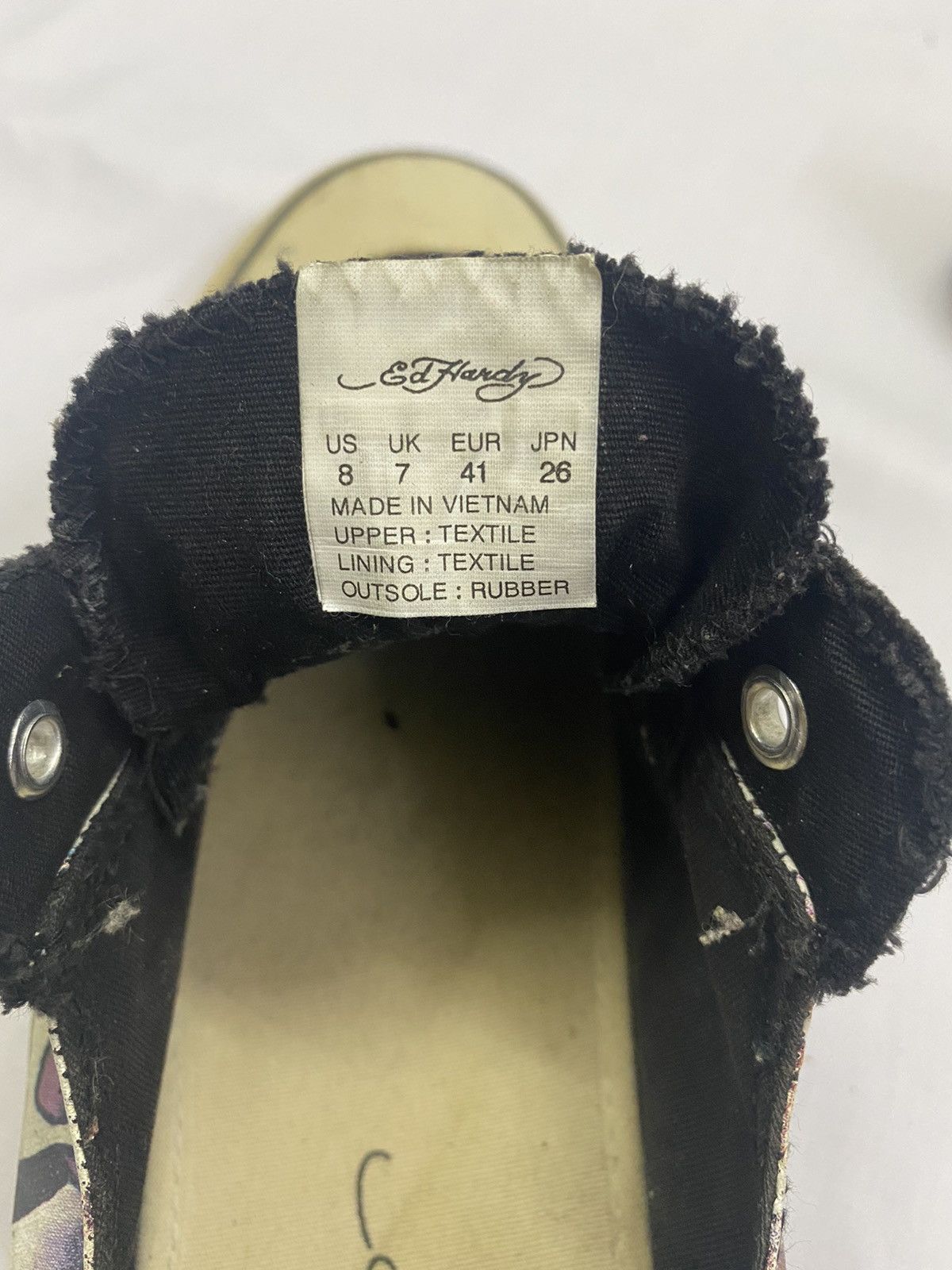 Art Comes First × Ed Hardy × Vintage Ed Hardy Skull Shoes Size US 9 / EU 42 - 10 Thumbnail