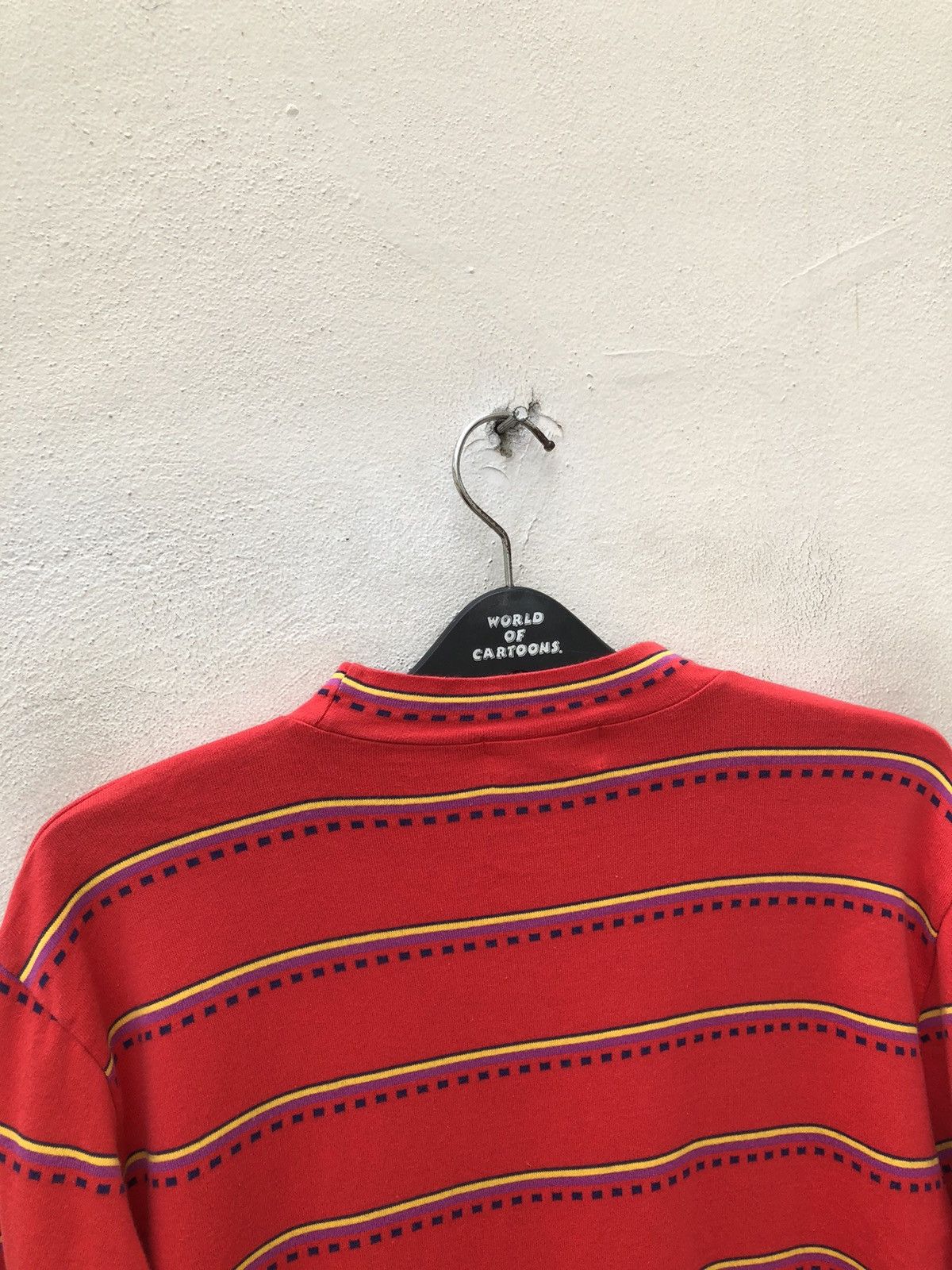 Vintage VTG 90s Bad Bros Chapt Narrow Striped Long Sleeve t shirt Size US M / EU 48-50 / 2 - 9 Thumbnail
