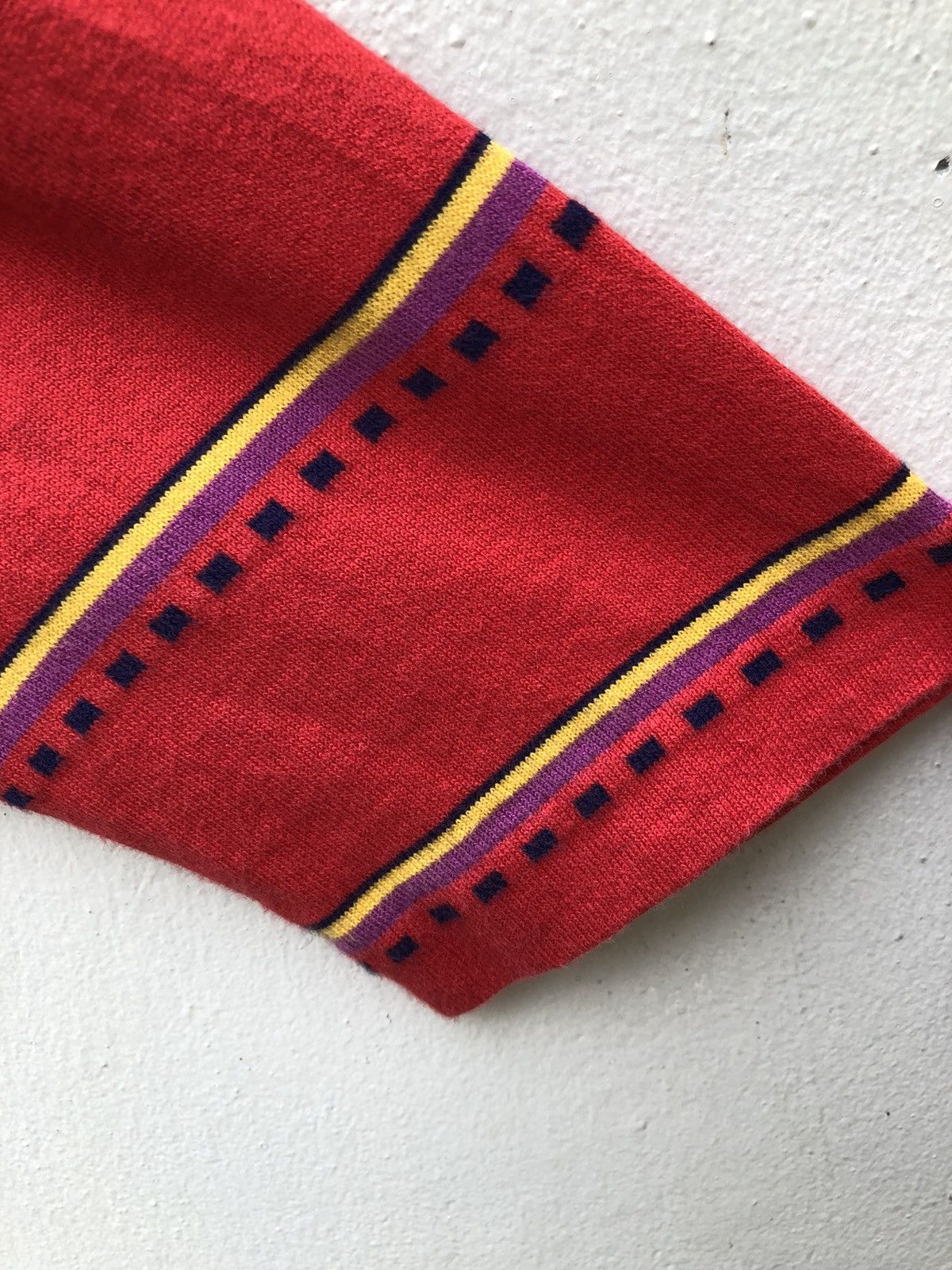 Vintage VTG 90s Bad Bros Chapt Narrow Striped Long Sleeve t shirt Size US M / EU 48-50 / 2 - 7 Thumbnail