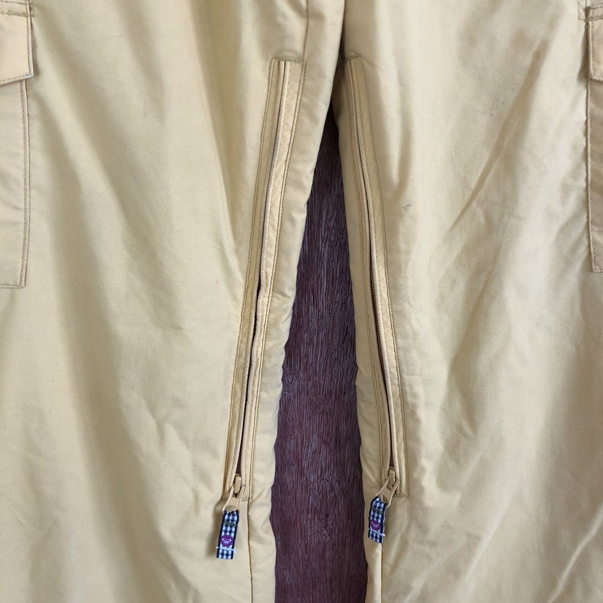 Japanese Brand D Roxy Yellow Multipocket Tactical Cargo Pants #c1123 Size 27" / US 4 / IT 40 - 9 Thumbnail