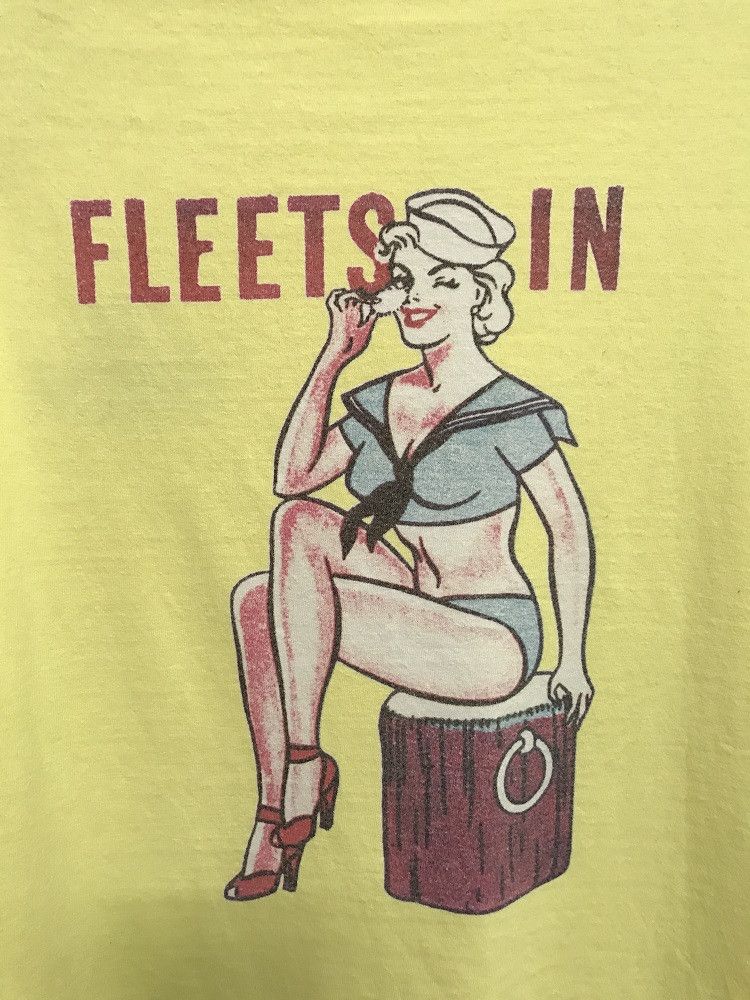 Designer × Japanese Brand ARMERS OF CALIFORNIA Japan Sexy Stewardess LS t shirt Size US L / EU 52-54 / 3 - 6 Thumbnail
