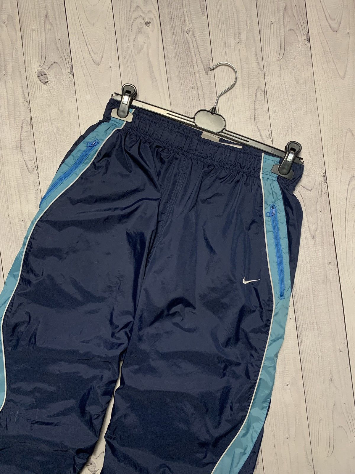 Nike × Vintage Vintage Nike drill joggers pants size M line rare Size US 32 / EU 48 - 3 Thumbnail