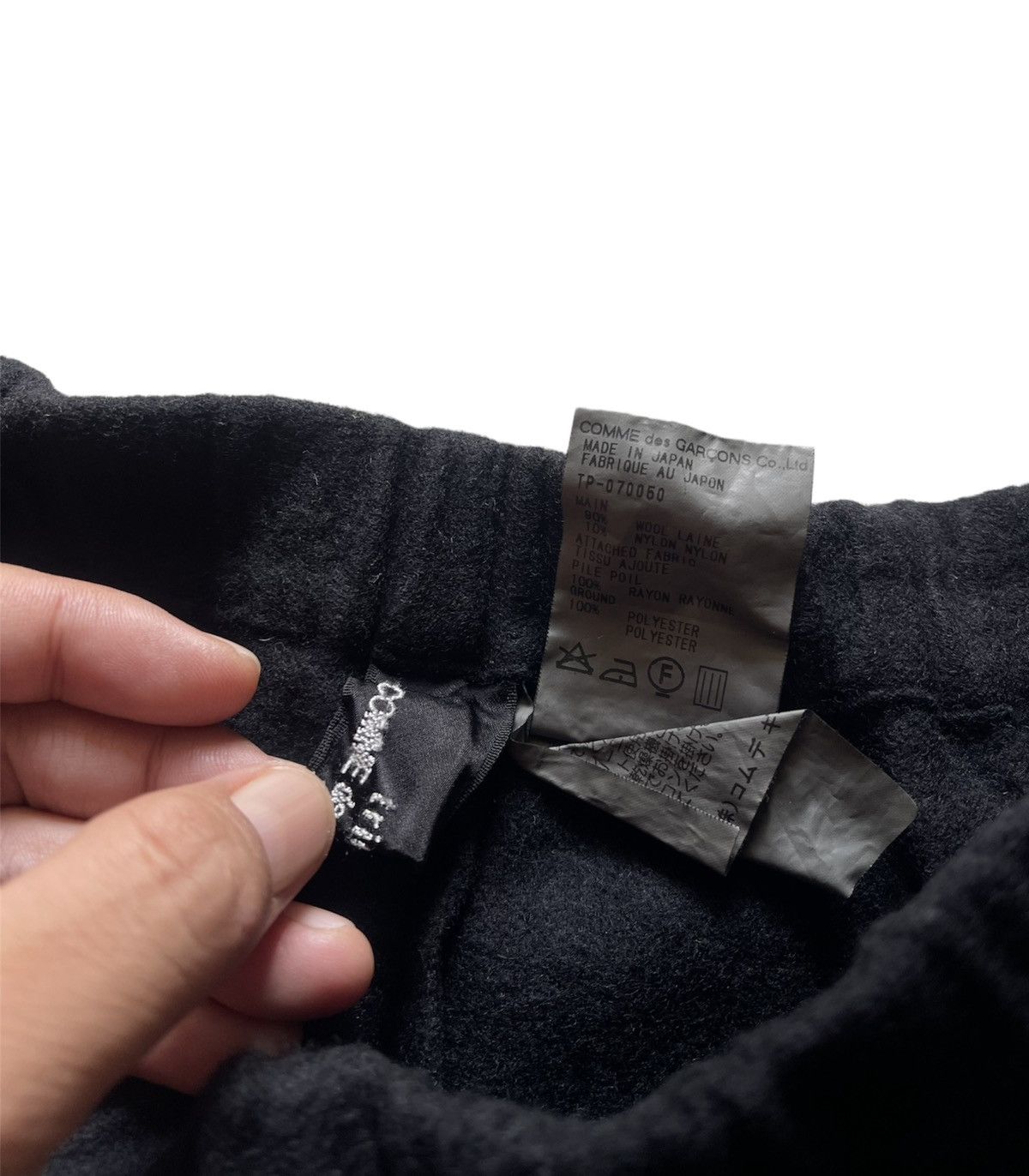 Comme des Garcons × Comme des Garcons Homme Plus Comme des Garcons sweat wol pants Size 25" / US 0 / IT 36 - 5 Thumbnail