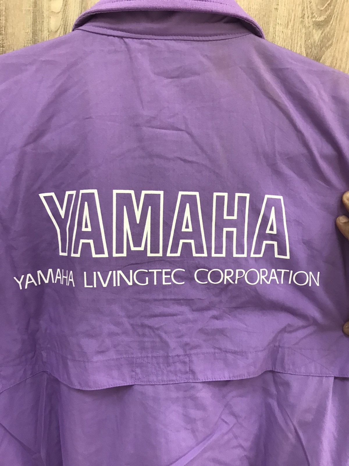 Vintage Yamaha Living Technology Corporation Jacket Size US L / EU 52-54 / 3 - 15 Thumbnail