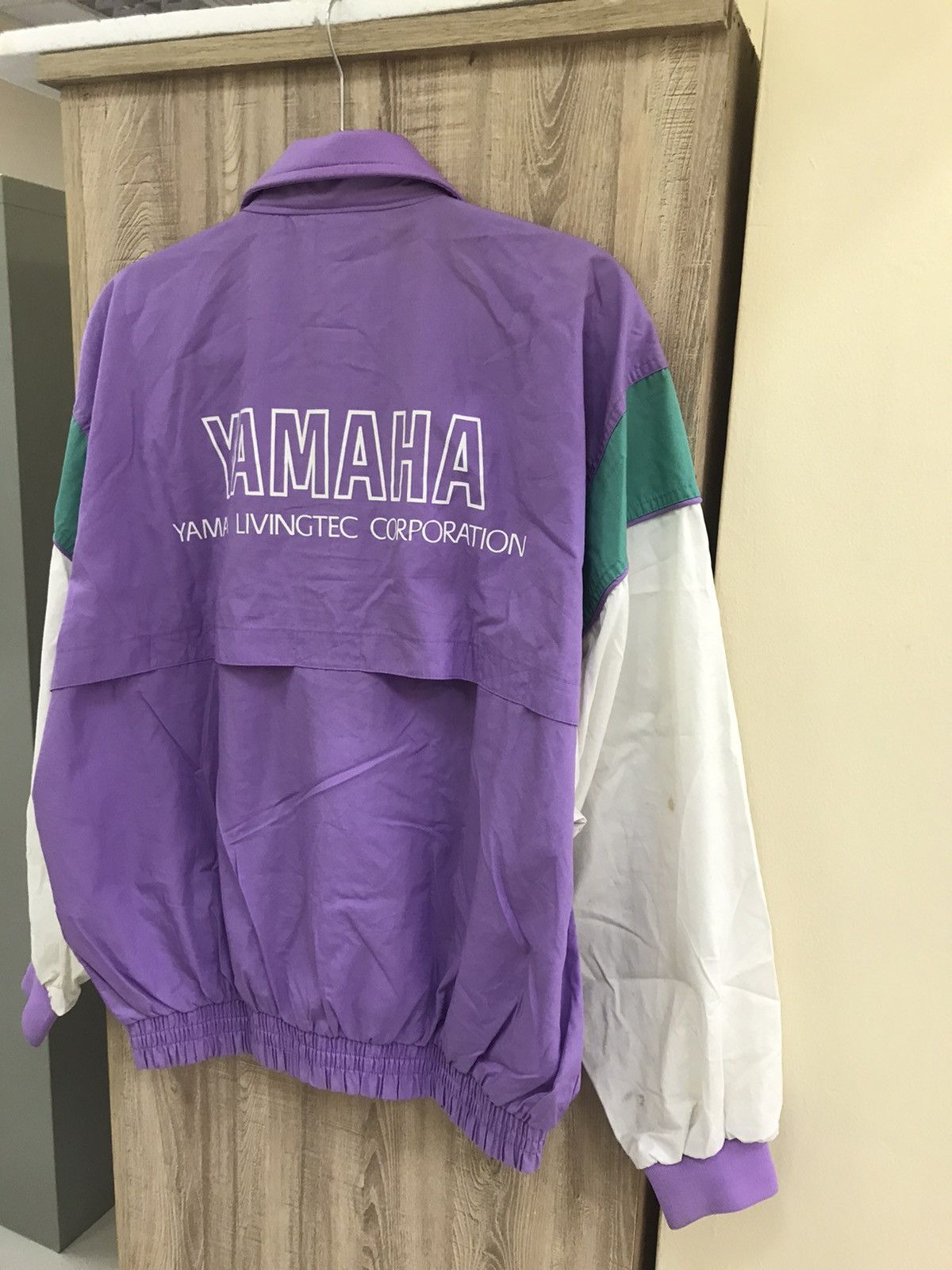 Vintage Yamaha Living Technology Corporation Jacket Size US L / EU 52-54 / 3 - 18 Thumbnail