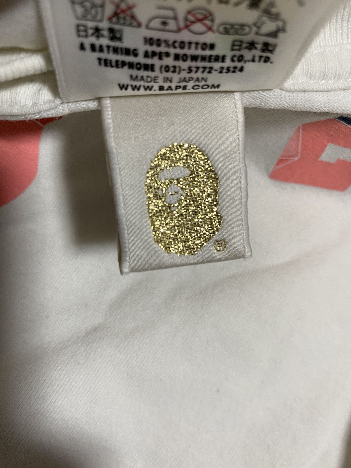 Bape 3D Sta College Tee Size US M / EU 48-50 / 2 - 7 Thumbnail