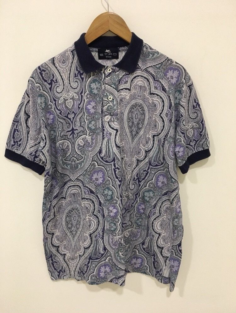 Etro parsley polo Size US M / EU 48-50 / 2 - 2 Thumbnail
