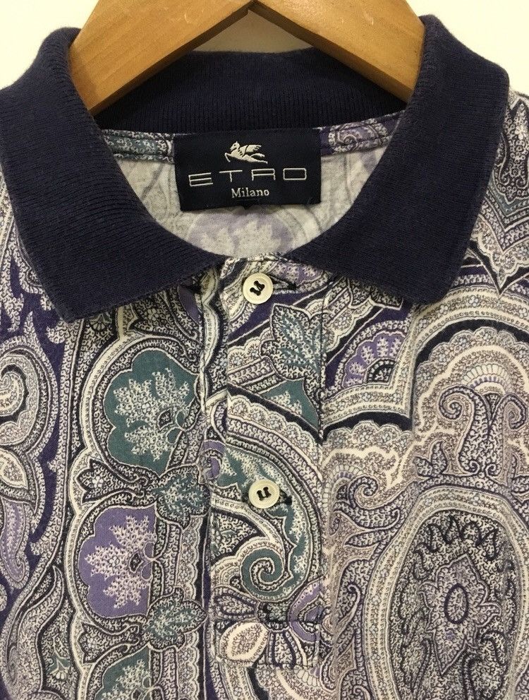 Etro parsley polo Size US M / EU 48-50 / 2 - 1 Thumbnail