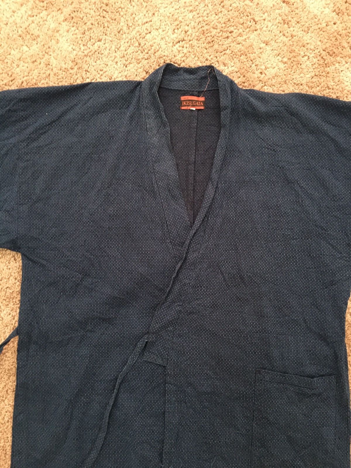 Vintage indigo kimono Size US L / EU 52-54 / 3 - 2 Thumbnail
