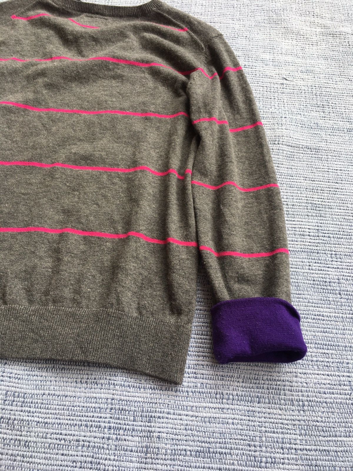 Japanese Brand stripe mohair knitwear Size US M / EU 48-50 / 2 - 5 Thumbnail