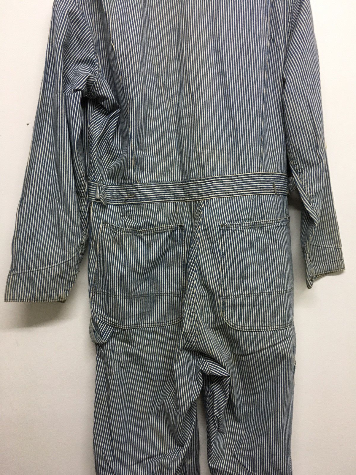 Vintage vintage 50s wrangler coverall blue stripe Size US M / EU 48-50 / 2 - 10 Thumbnail