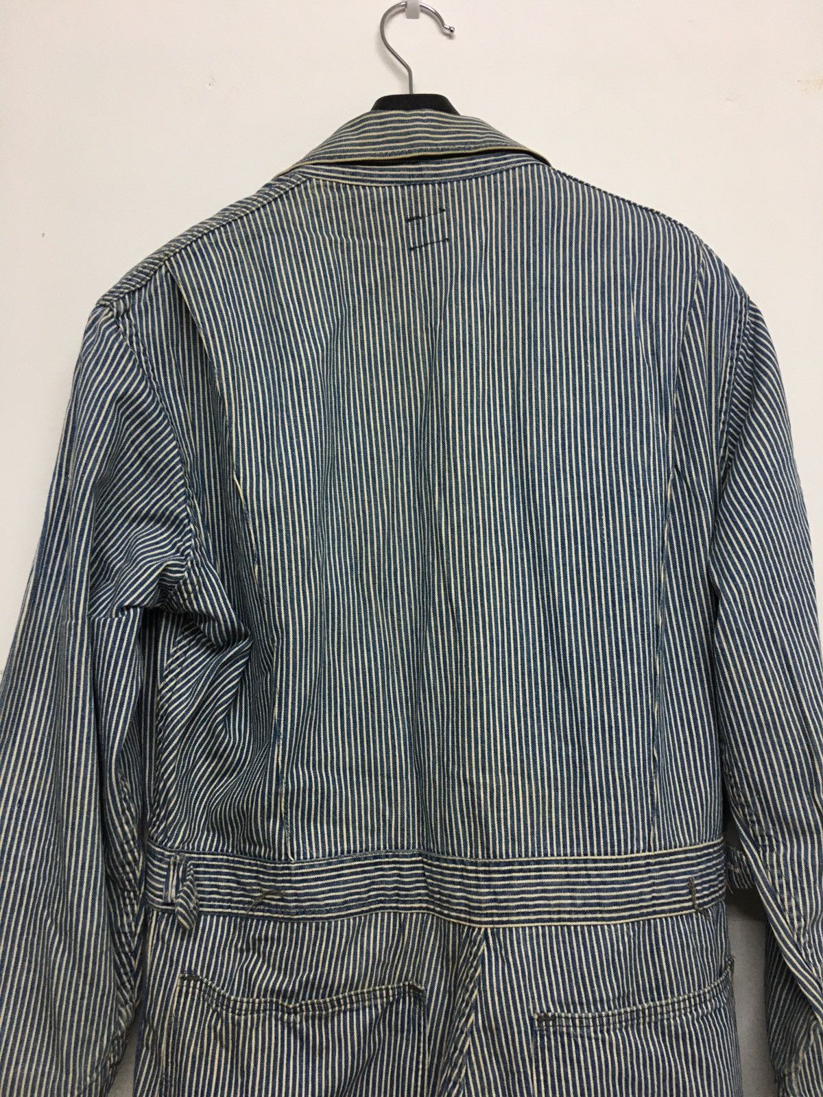 Vintage vintage 50s wrangler coverall blue stripe Size US M / EU 48-50 / 2 - 9 Thumbnail