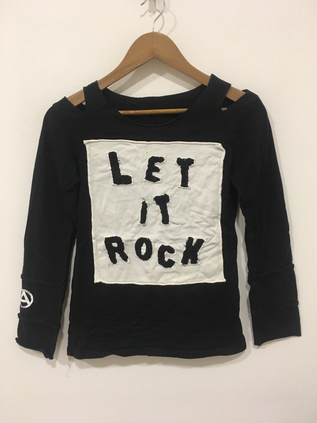 image of Seditionaries x Vintage Let It Rock in Black, Men's (Size Small)