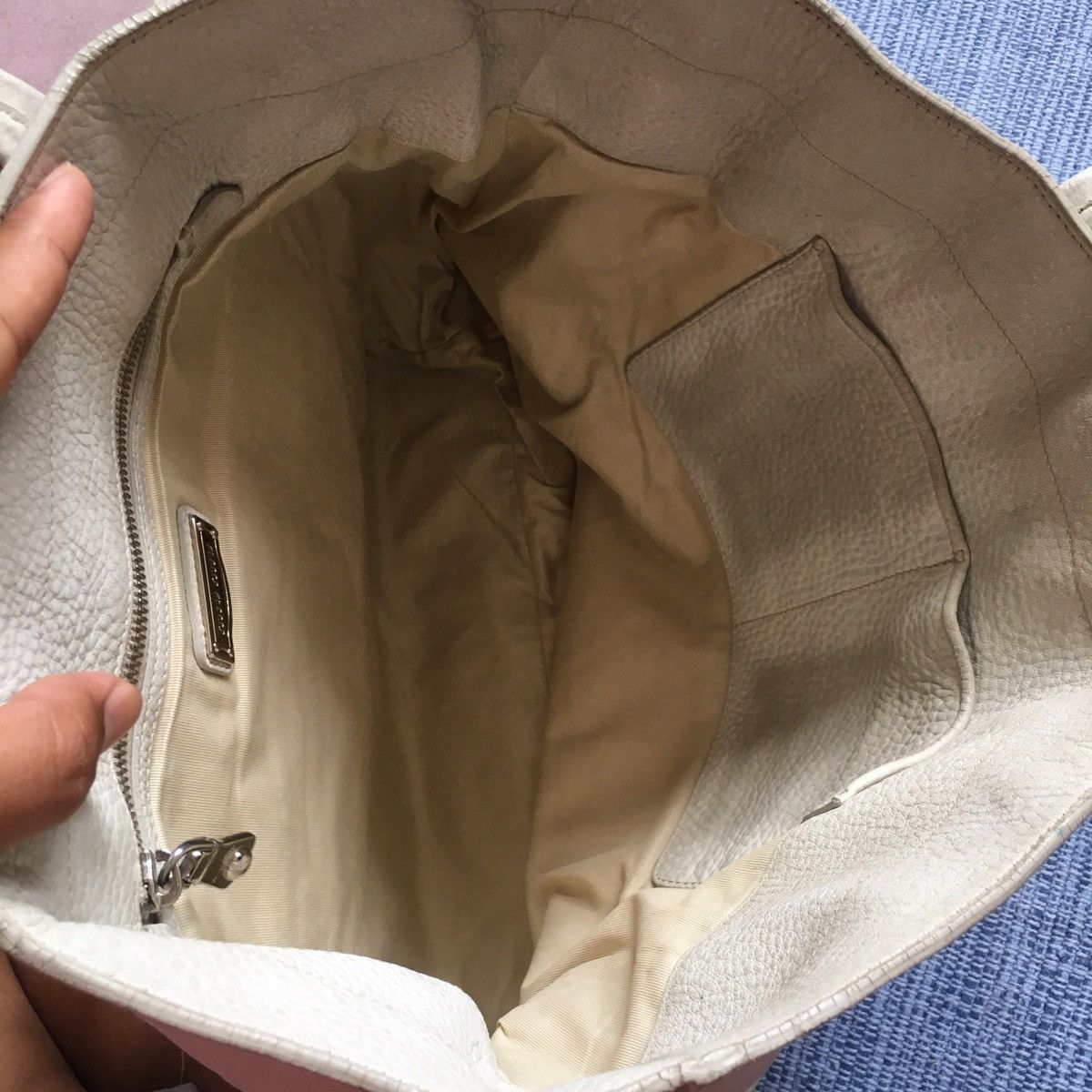 Miu Miu white leather tote Size ONE SIZE - 8 Thumbnail