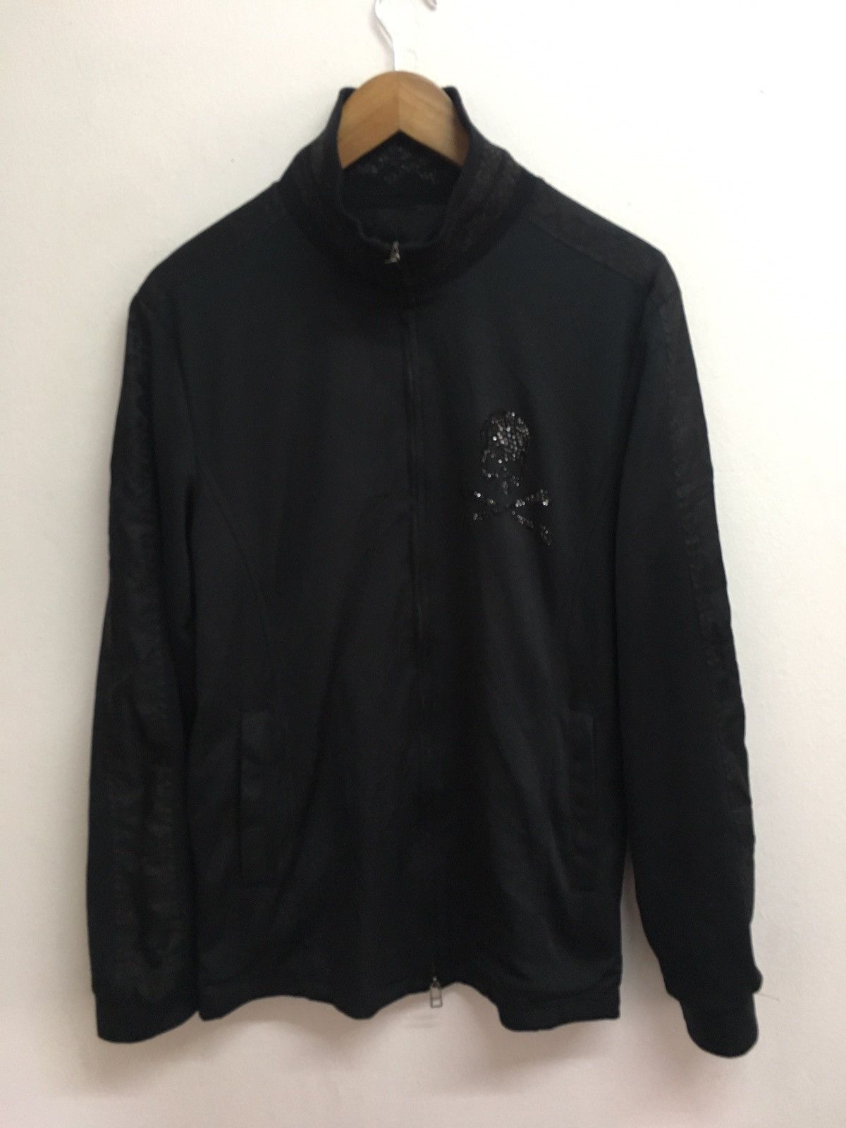 image of Roen Trainer Jacket in Black, Men's (Size Medium)