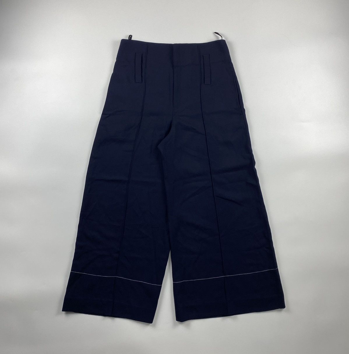 Celine Celine F/W’15 Wide Leg Trouser Size 28" / US 6 / IT 42 - 2 Thumbnail