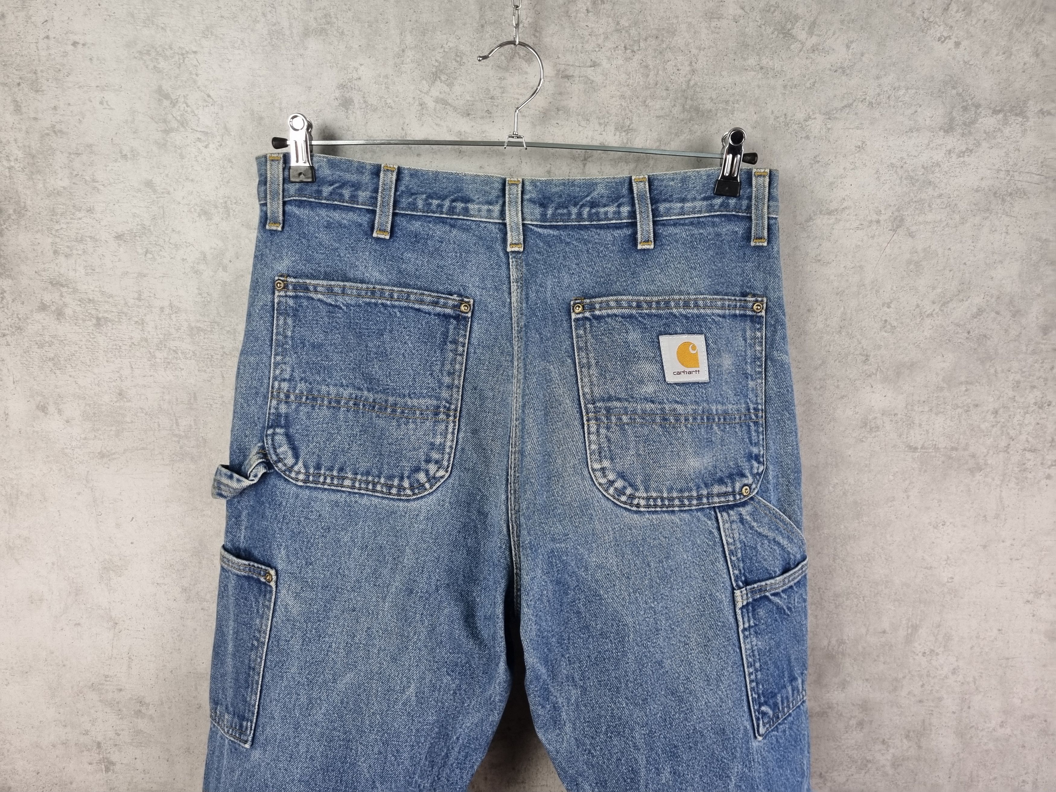 Carhartt × Vintage Vintage 90s CARHARTT Carpenter Jeans Size US 33 - 13 Thumbnail