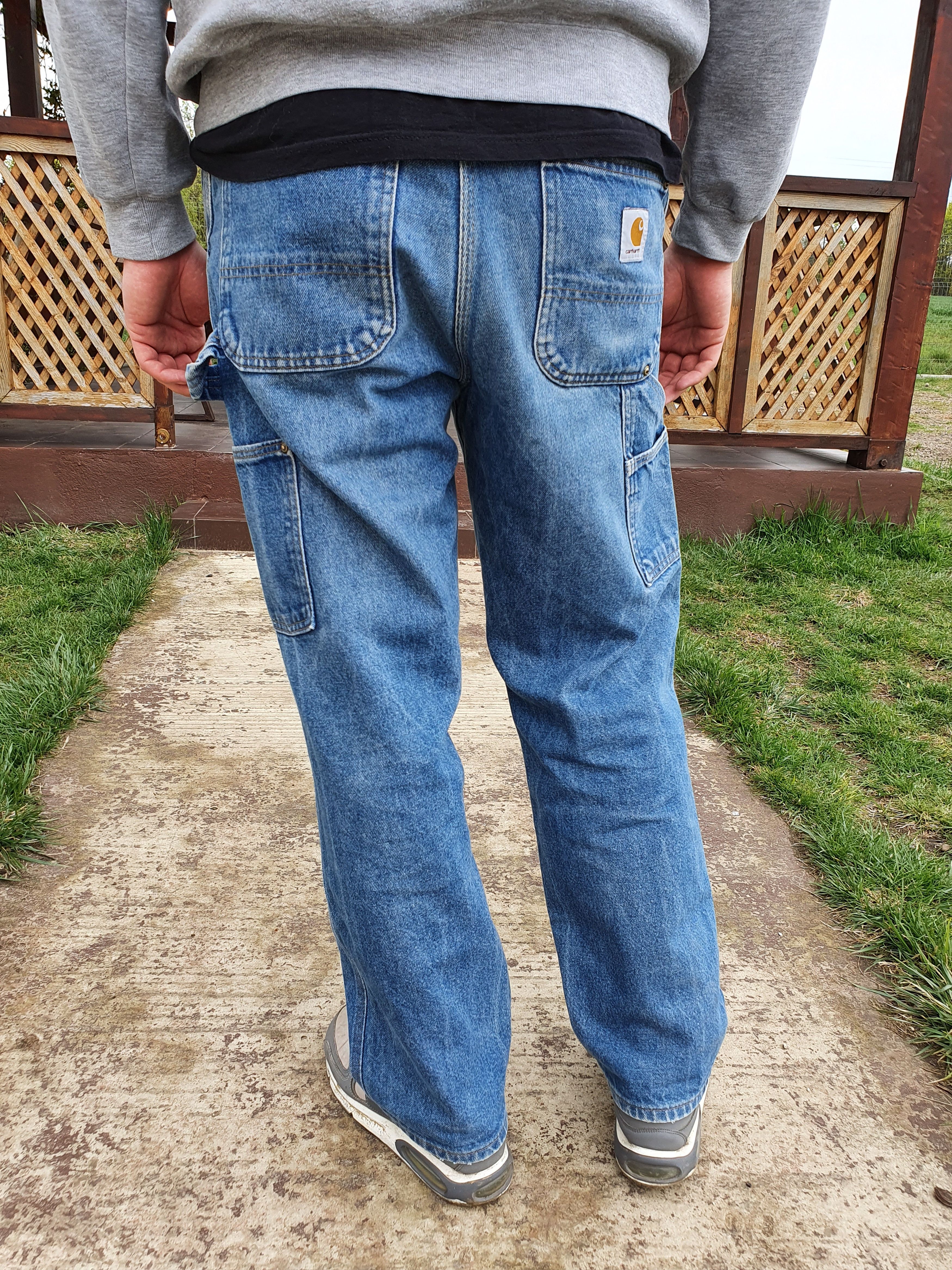 Carhartt × Vintage Vintage 90s CARHARTT Carpenter Jeans Size US 33 - 2 Thumbnail