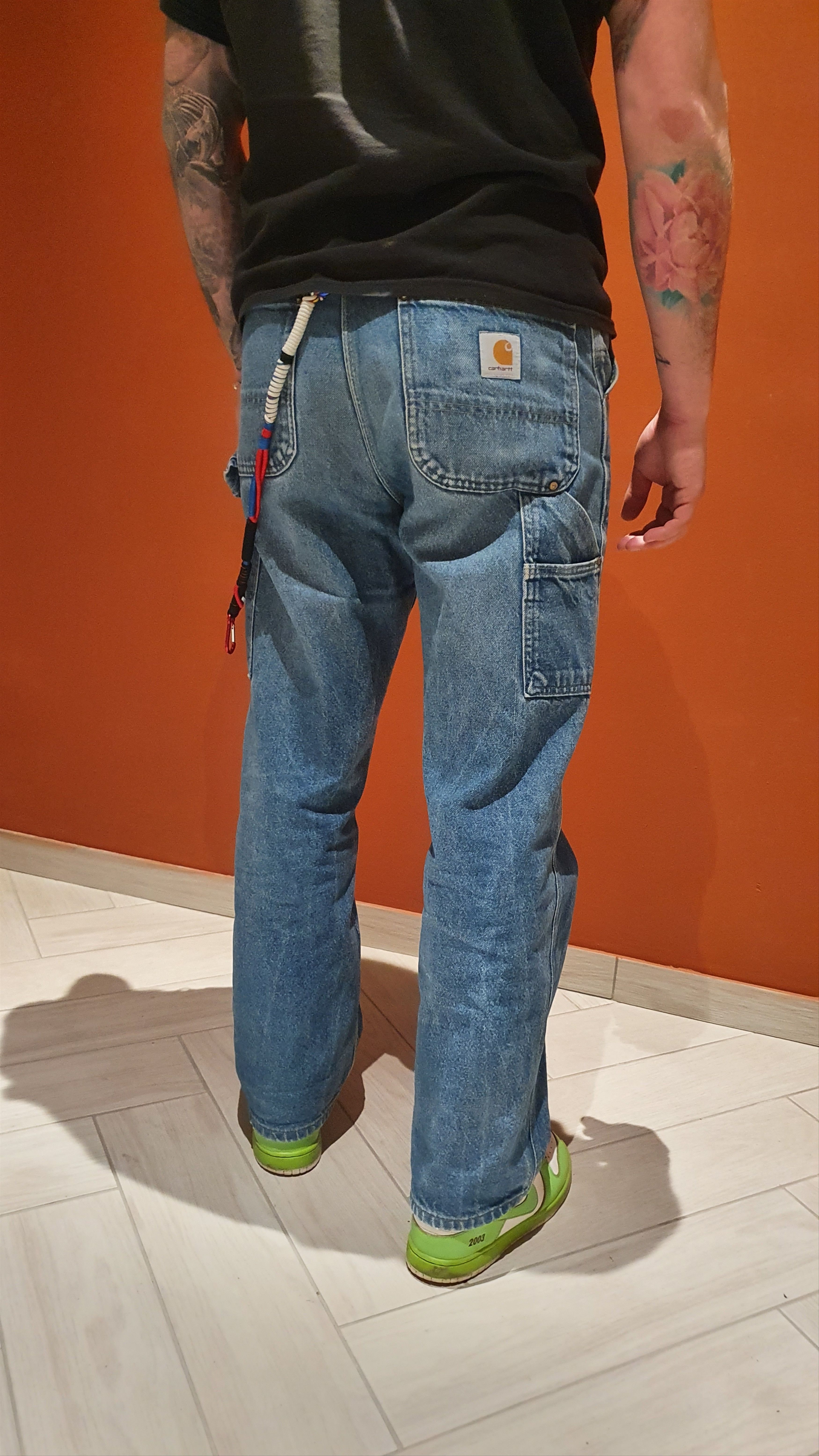 Carhartt × Vintage Vintage 90s CARHARTT Carpenter Jeans Size US 33 - 6 Thumbnail