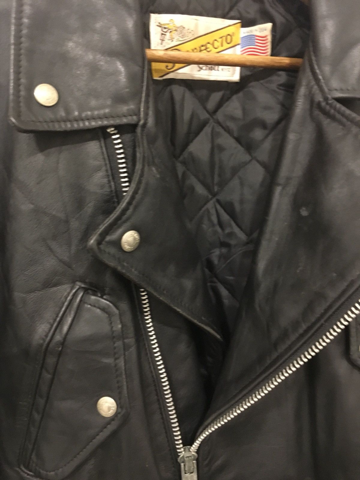 Schott leather jacket Size US M / EU 48-50 / 2 - 7 Thumbnail