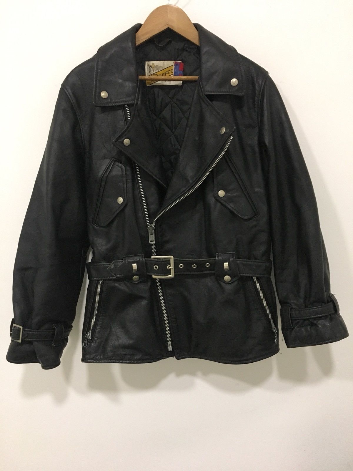 Schott leather jacket Size US M / EU 48-50 / 2 - 1 Thumbnail