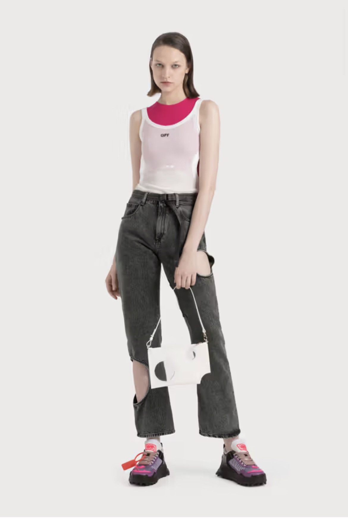 Off-White Off White Hole Flat Pochette Size ONE SIZE - 2 Thumbnail