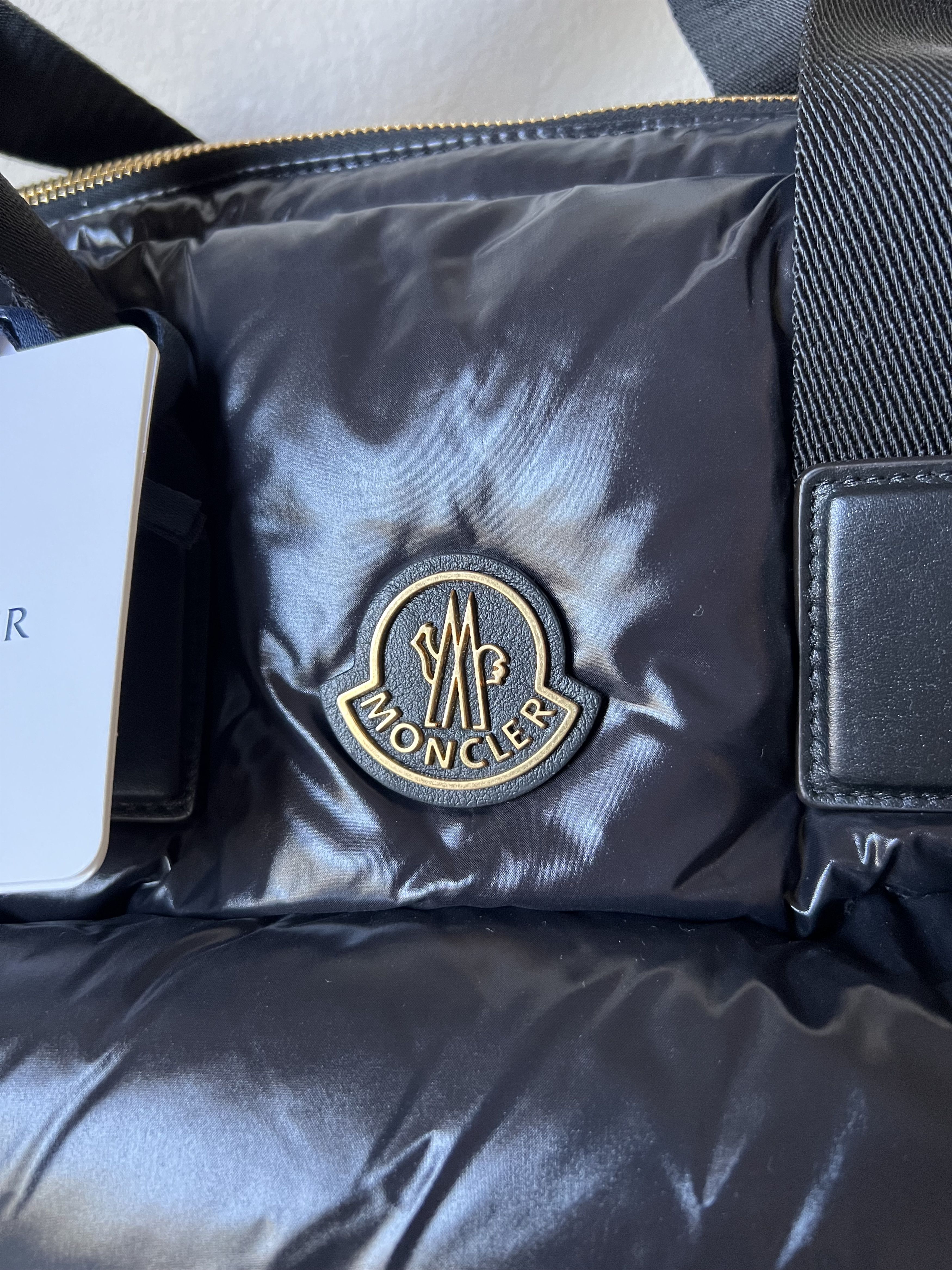 Moncler Moncler Caradoc Tote Bag in Black Size ONE SIZE - 3 Thumbnail