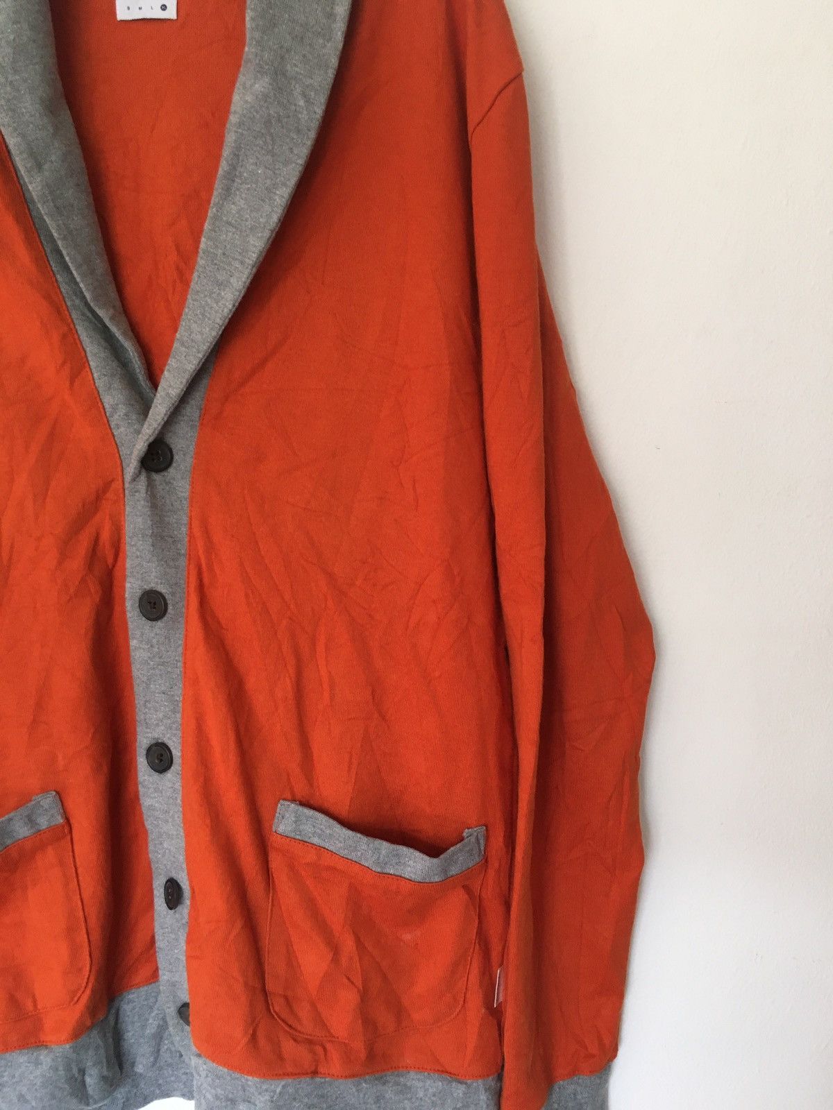 Paul Smith orange cardigan Size US XL / EU 56 / 4 - 3 Thumbnail