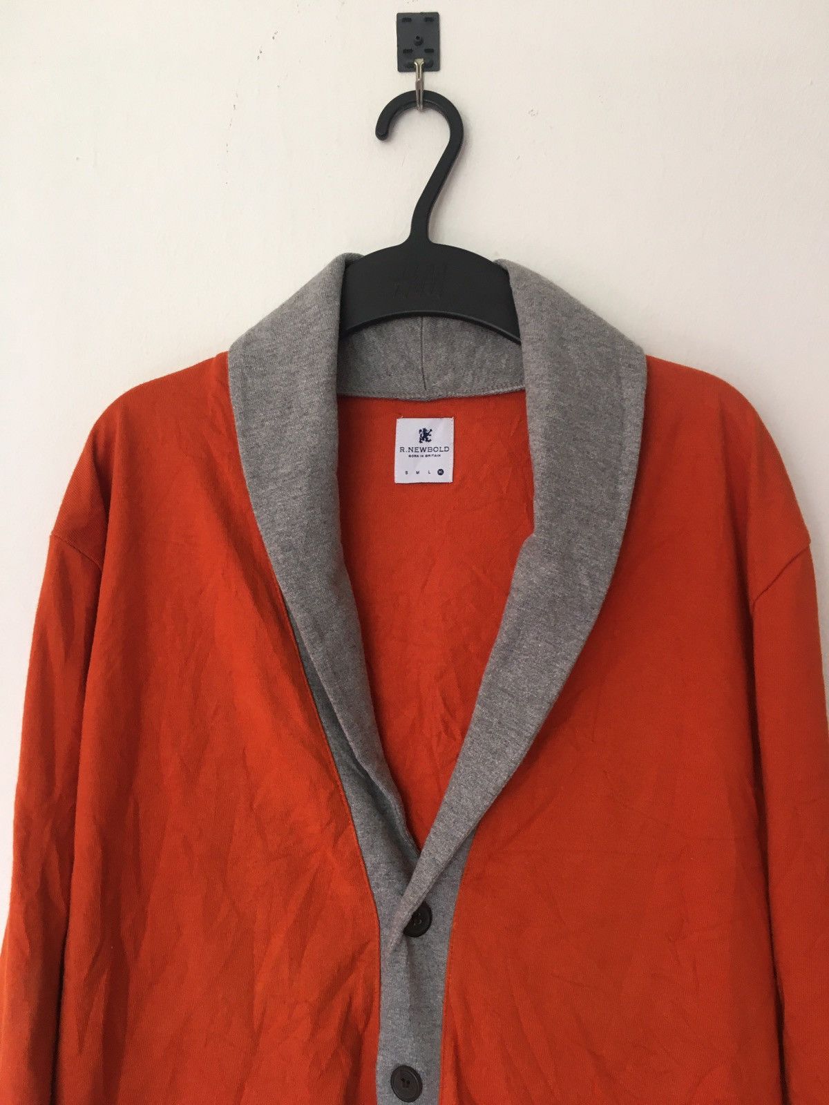 Paul Smith orange cardigan Size US XL / EU 56 / 4 - 2 Thumbnail