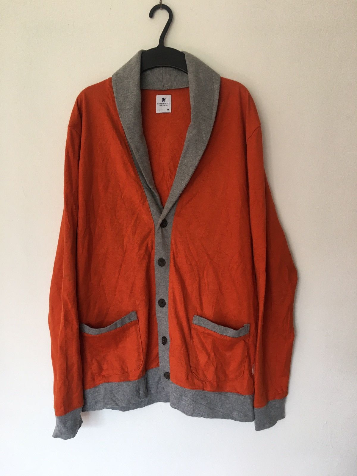 Paul Smith orange cardigan Size US XL / EU 56 / 4 - 1 Thumbnail