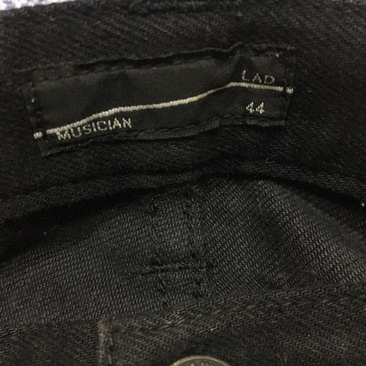 Japanese Brand black jeans Size US 28 / EU 44 - 5 Thumbnail