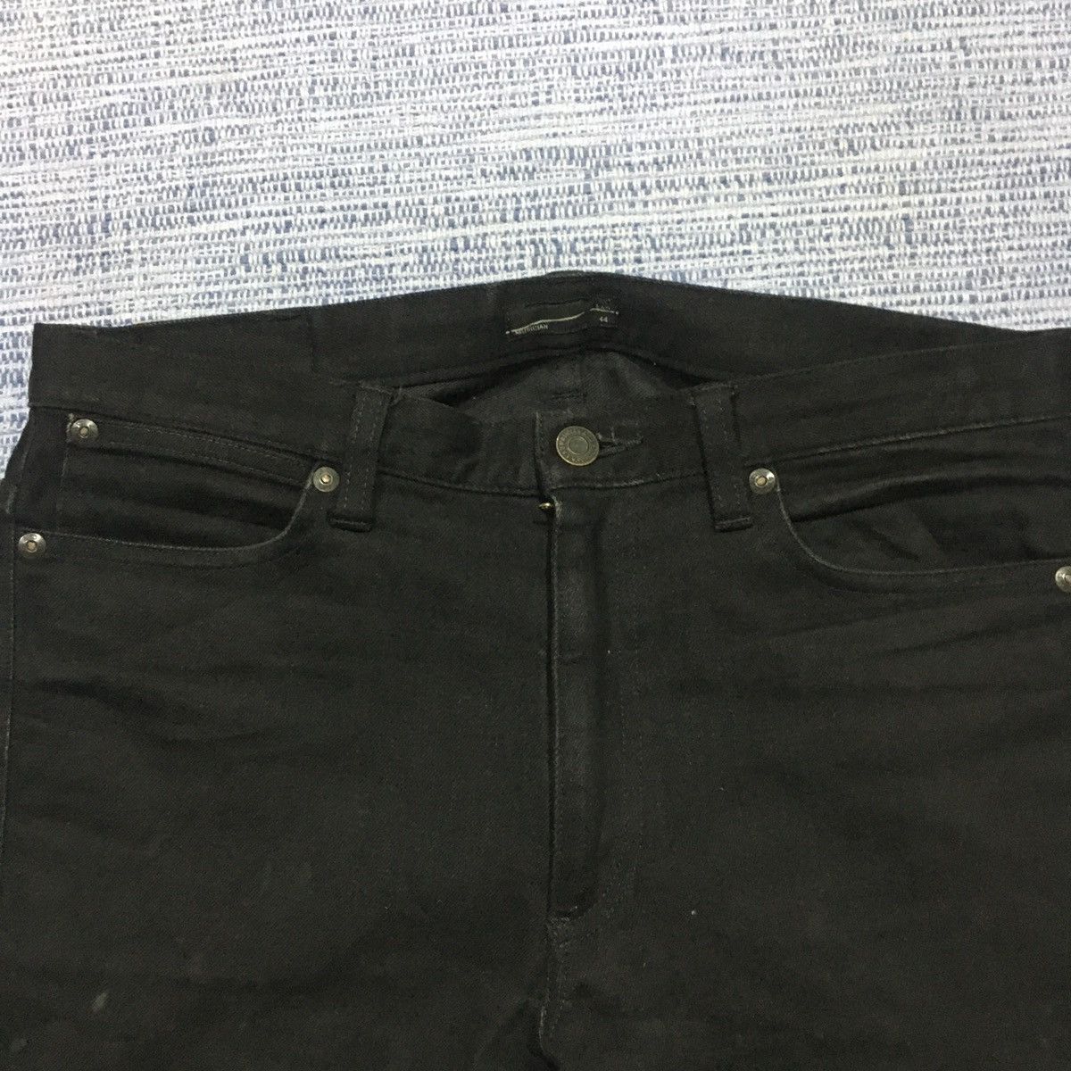 Japanese Brand black jeans Size US 28 / EU 44 - 4 Thumbnail