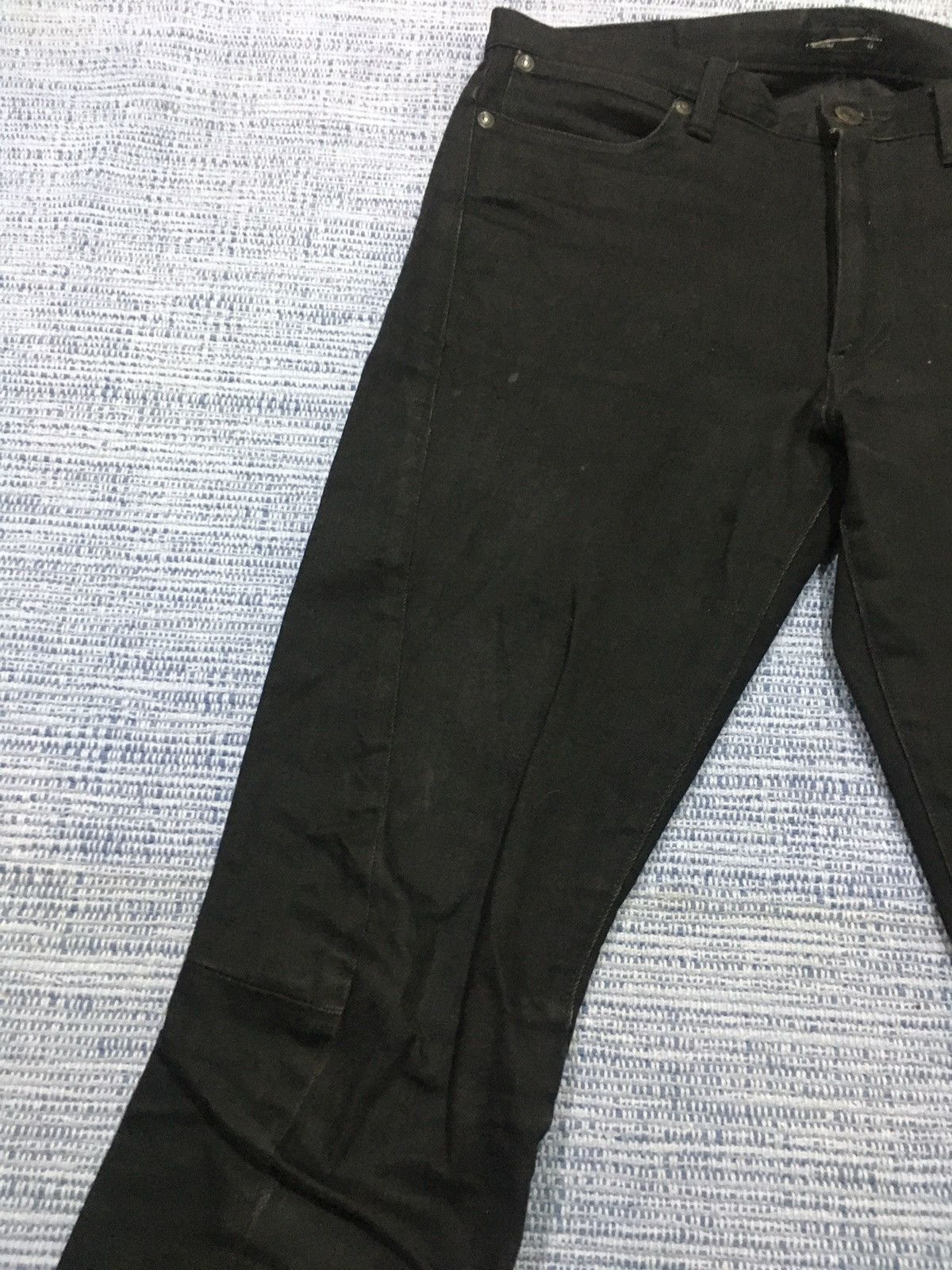 Japanese Brand black jeans Size US 28 / EU 44 - 3 Thumbnail
