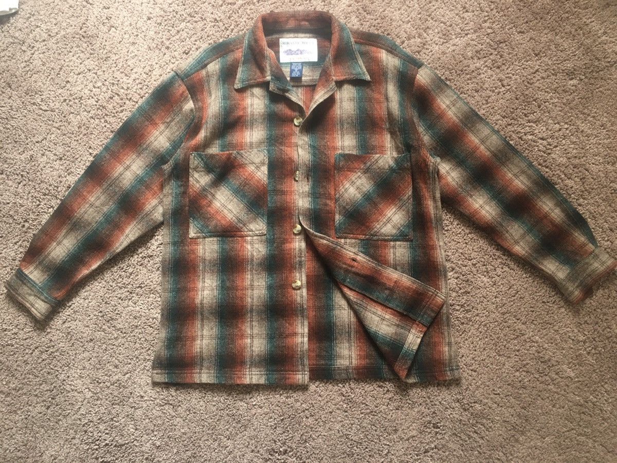Vintage vintage plaid mix wool outwear Size US M / EU 48-50 / 2 - 1 Thumbnail