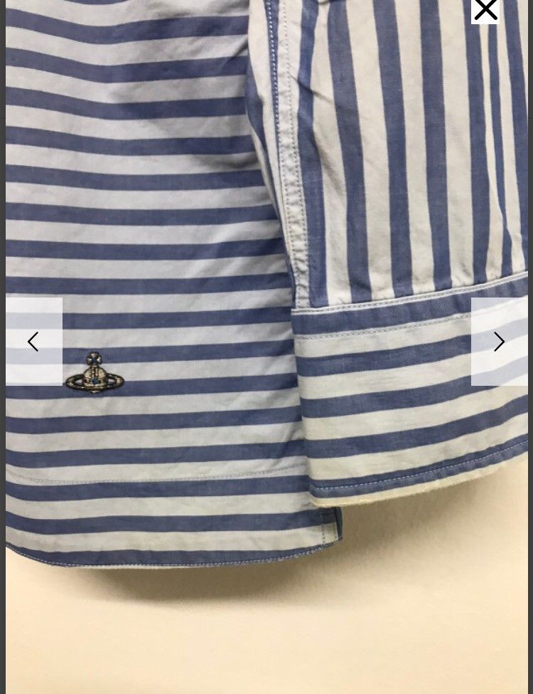 Vintage vintage super rare stripe blue design Size US S / EU 44-46 / 1 - 3 Thumbnail