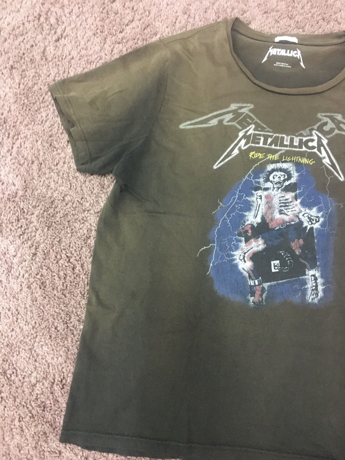 Band Tees metallica band tee by GU clothing Size US XL / EU 56 / 4 - 3 Thumbnail