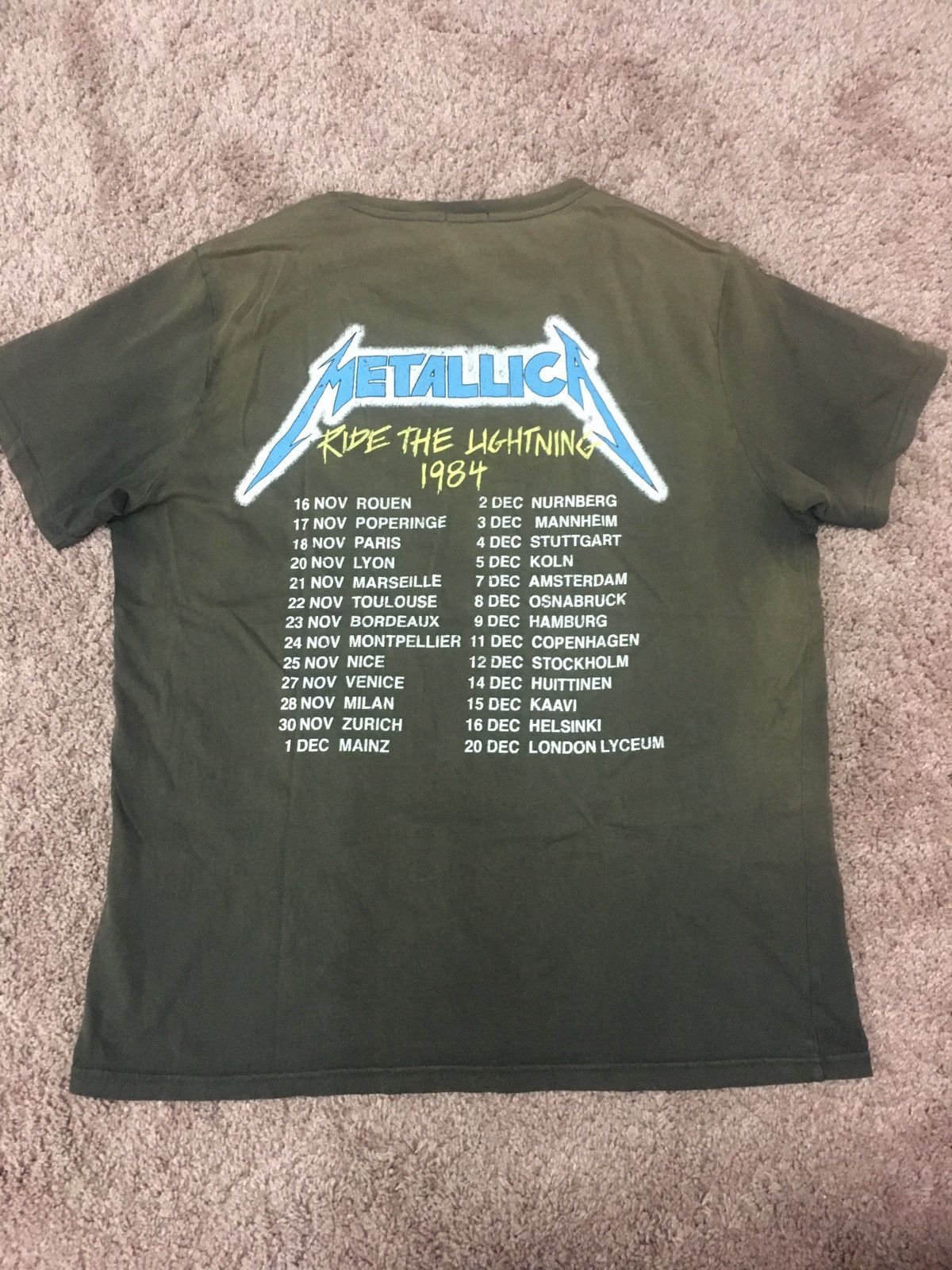 Band Tees metallica band tee by GU clothing Size US XL / EU 56 / 4 - 6 Thumbnail